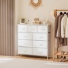 ALEXOUN 9-Drawer Dresser,Fabric Storage Tower  Tall Chest Organizer Unit With Fabric Bins,For Bedroom, Hallway, Entryway, Closet - 4 of 4