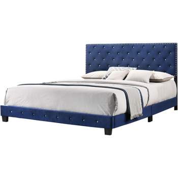 Passion Furniture Suffolk King Panel Bed