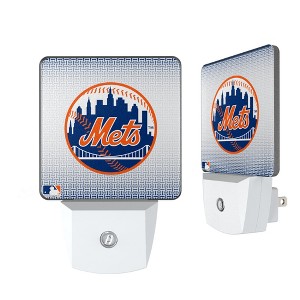 MLB National League Teams Linen Night Light 2-Pack - 1 of 4