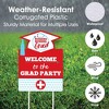 Big Dot of Happiness Nurse Graduation - Party Decorations - Medical Nursing Graduation Party Welcome Yard Sign - 3 of 4