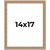 PosterPalooza | Deco Brown Picture Frame - UV Acrylic, Foam Board Backing, Hanging Hardware - 2 of 4