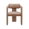 Meridian Furniture,Brenda Vegan Leather Dining Chair, Set of 2 - 3 of 4