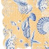 C&F Home 14" x 51" Taupe Shells Cotton Quilted Scalloped Reversible Machine Washable Table Runner - 3 of 3
