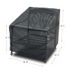 Summerset Shield Chair Cover Ultimate Protection for Your Outdoor Furniture Medium 32" x 28" x 21"/34" Mercury - 2 of 4