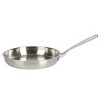 Gibson Home Babish 12' Stainless Steel Triply Professional Grade Fry Pan with Stainless Lid: Induction Safe, 3.25 Qt Capacity - 2 of 4
