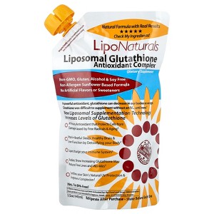 Lipo Naturals Liposomal Glutathione Antioxidant Complex, 15 oz (443 ml) - 1 of 3