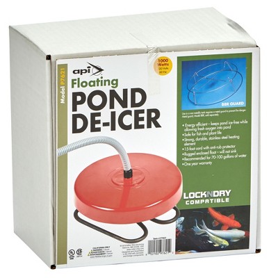 API 1000 Watt Red Floating Pond De-Icer Heater