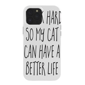 EnvyArt Cat Better Life Tough iPhone Case - Society6 - 1 of 1