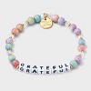 Little Words Project Grateful Card and Beaded Bracelet Set 2pc - Multicolor - 3 of 4