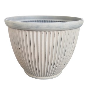 Southern Patio 15 in. D Resin Westland Patio Planter Wheat - 1 of 1