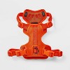 Reflective Comfort Clip-In Clasp Dog Harness - Bright Orange - Boots & Barkley™ - 3 of 3