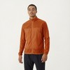 Anna-Kaci Active Men's Lightweight Zip-Up Windbreaker Jacket with High Collar and Elastic Cuffs - 2 of 4