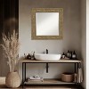 Amanti Art Luxe Beveled Framed Bathroom Vanity Wall Mirror - 4 of 4