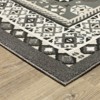 Captiv8e Designs Roman Nomadic Traditional Gray/Ivory Rug - 2 of 4