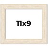 PosterPalooza | 11x9 Wide Barnwood Picture Frame, UV Acrylic, 6 Finishes - Grey, Brown, White, and Black - 2 of 4