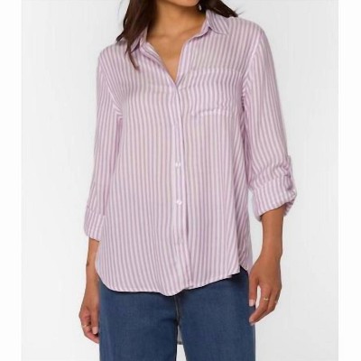 Women's Elisa Button Up Shirt - Velvet Heart