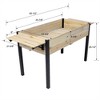 YONWAY Elevated Raised Garden Bed, Metal Leg Wood Planter Boxes with Folding Storage Shelf for Growing Herbs, Vegetables, Flowers - 3 of 4