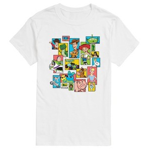 Men's - Toy Story - Buzz, Woody, And Friends Short Sleeve Graphic T-Shirt - 1 of 4