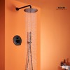 CASAINC 1-Spray Patterns 10 in. Wall Mount Dual Shower Heads - 3 of 3