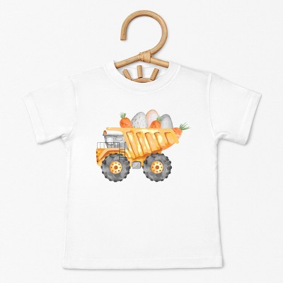 The Juniper Shop Easter Dump Truck Toddler Short Sleeve Tee