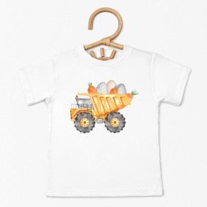 The Juniper Shop Easter Dump Truck Toddler Short Sleeve Tee - 1 of 4