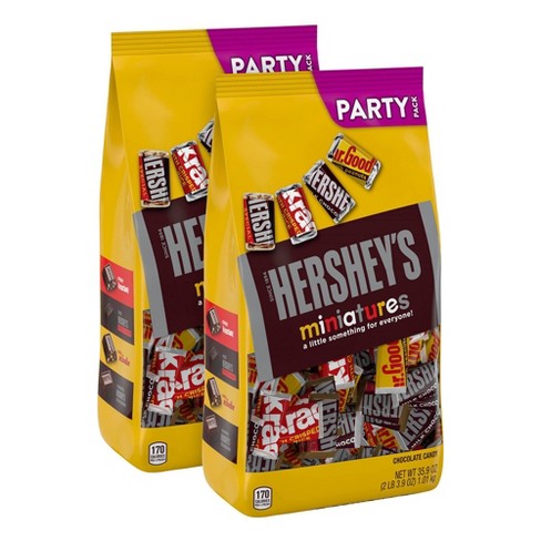 Hershey Milk And Dark Chocolate Assortment Snack Size Candy - 33.43oz :  Target