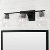 Capital Lighting Lucas 3 - Light Vanity in  Matte Black - 2 of 3