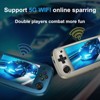 Voacle RG503 Handheld Game Console,4.95 Inch OLED Screen RK3566 Chip Linux System Support 5G WiFi Bluetooth 4.2 Built-in 64G SD Card 4193 Games(Black) - 3 of 4