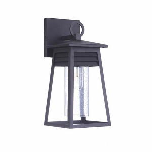 Craftmade Lighting Becca 1 - Light Wall Light in  Textured Black - 1 of 2