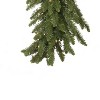 Vickerman 50 Foot Camdon Artificial Green Pine Garland Christmas Decoration with 550 Dura-Lit Crystal Clear Incandescent Mini String Lights, Green - image 3 of 4