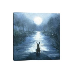 Isabella and Her Moon by David Joaquin Unframed Wall Canvas - iCanvas - 1 of 3