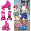 Crazy Skates Retro Roller Skates - Classic Style Quad Skates For Women And Girls - image 3 of 4