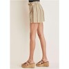 VENUS Womens Linen Wrap Skort - 4 of 4