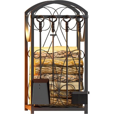 attop Firewood Rack Indoor Wood Holders
