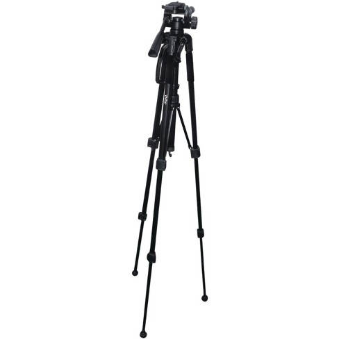 Vivitar® Professional Tripod With 3-way Fluid Pan Head (62 Inches) : Target