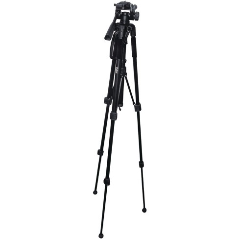 Vivitar® Professional Tripod With 3-way Fluid Pan Head (57 Inches) : Target