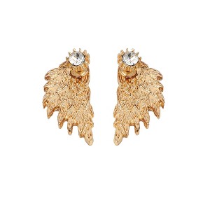 SOHI Women's California Gold The Ecarus Drop Earrings - 1 of 4