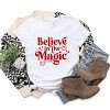 S.W.Smiley Believe in Magic Sparkle - Women's Short Sleeve Graphic T-Shirt - 2 of 4
