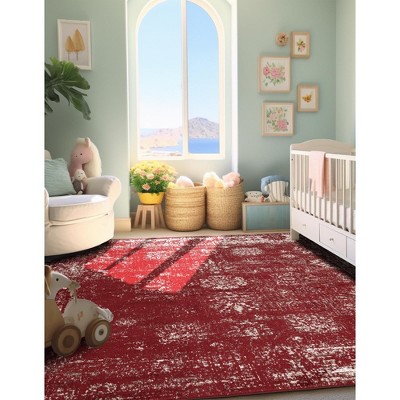 Unique Loom Sofia Casino Floral Indoor Woven Area Rug