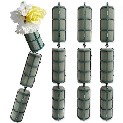 Bright Creations 12-Piece Floral Wet Foam Garland for Wedding Party Fresh Flower Decor 2x5"