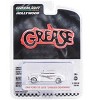 1948 Ford De Luxe Convertible "Greased Lightning" White with Graphics "Grease" (1978) Movie 1/64 Diecast Model Car by Greenlight - 3 of 3