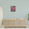 Stupell Industries Flamingo Among Floats Black Framed Floater Canvas Wall Art - 2 of 4