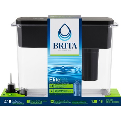 Brita Extra Large 27-Cup UltraMax Filtered Water Dispenser with Filter - Jet Black_5