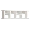 Prepac Wall Mounted Desk Hutch White: 5-Shelf Office Hutch Tops, Wood Composite, Spot Clean - 2 of 4