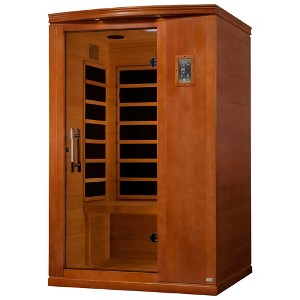 Infrared Personal Home Heat Room with Bluetooth, Venice Dynamic Saunas Infrared Personal Home Heat Room w/ Bluetooth for up to 2 People, Andora - 1 of 4