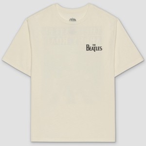 Men's The Beatles Abbey Road Short Sleeve Graphic T-Shirt - Ivory