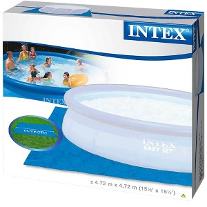 Intex: 15.5' Pool Ground Cloth for Above Ground Pools - 1 of 4