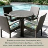 Honeycomb Outdoor Premium Dining Seat Cushion  (2-Pack) - 3 of 4
