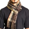 Alpine Swiss Mens Plaid Scarf Softer Than Cashmere Scarves Winter Shawl - 4 of 4