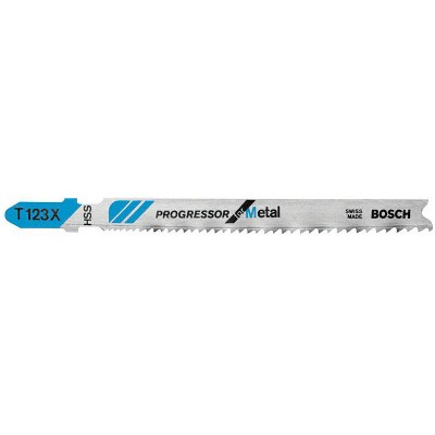 Bosch 4 in. High Carbon Steel T-Shank Jig Saw Blade 24 TPI 3 pk